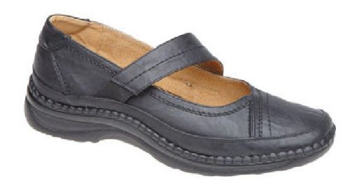 Boulevard Ladies Shoes L981A  Wide Fitting